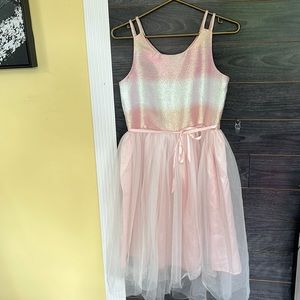 Beautiful 2 Layer Tulle Ballerina Style Dress Sz XL (14)